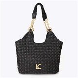 Lola Casademunt Torbe Padded Shopper With Mini Studs Črna Cene