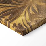  Slika - Baroque Ornaments in Patinated Gold and Browns: Retro Motif 60x40 Standard | shoptok.hr