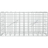  Gabion s žicom debljine 5 mm i mrežom 5x10 cm 100x10x50 cm | shoptok.hr