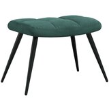  Stol za sproščanje s stolčkom temno zelen žamet, (20957081) | Shoptok.si