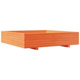  Vrtna sadilica voštano smeđa 110x110x26,5 cm masivna borovina | shoptok.hr