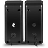 Sven 431 2.0 zvočniki za računalnik, črni, USB, izhodna moč 2x3W (RMS), Bluetooth | Shoptok.si