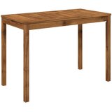  Stol za večeru u vrtu Prirodna 108,5 x 55 x 75 cm Slike