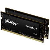Kingston FURY Impact/DDR4/komplet/32 GB: 2 x 16 GB/SO-DIMM 260-pin/3200 MHz / PC4-25600/unbuffered KF432S20IBK2/32 Cene