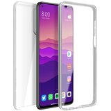 AVIZAR xiaomi mi 10T / 10T pro integral 360° etui: mehka sprednja stran in trda zadnja stran - prozorna, (20626435) | Shoptok.si