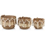 Mondex Bali Komplet 3 košar L 33Xv27Cm, M 29Xv24Cm, Š 24Xv21Cm, (21244519) Cene