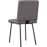  jedilni stoli 6 kosov umetno usnje sive barve, (21828346) | Shoptok.si