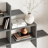Livetastic Stenski Regal Halic, Antracit | Shoptok.si