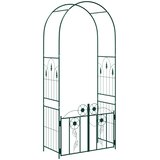  Vrtni Luk s zaključavanjem Zelena 102 x 50 x 218 cm | shoptok.hr