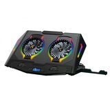 Conceptronic Notebook Rashlada do 17" - THYIA02B (USB, 2x12.5cm, LCD zaslon, podesiva visina, protuklizna, crna) | shoptok.hr
