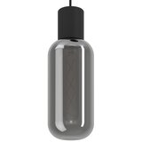 Eglo 901004 - visilica na sajli maione 3xE27/4W/230V crna/zadimljena | Eponuda.com