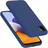 Cadorabo Case, združljiv s Samsungom v tekoči modro - zaščitni pokrov, narejen iz fleksibilnega silikona TPU, (20590605) Cene