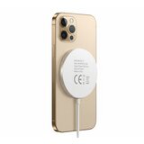 Oem Mayaxess, Polnilnik za iPhone 12 Pro Magsafe magnetni 15W, Bela, (5000275851) Cene