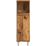 vidaXL Kupaonski ormarić staro drvo 30x30x100 cm konstruirano drvo | shoptok.hr