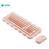 Coteci combo mis i tastatura OF-056 roze Cene