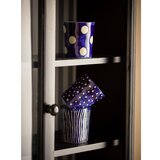 Bloomingville Tamno plave šalice u setu 3 kom za espresso od kamenine 190 ml Minoa – | shoptok.hr