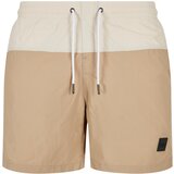Urban Classics Men's Block Union Swimsuit Beige/Cream | Shoptok.si
