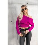 Beloved Cher bluza vijolična | Shoptok.si