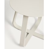 Kave Home Kovinska okrogla vrtna mizica ø 48 cm Tamaris – | Shoptok.si