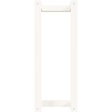  Stalak za ručnike bijeli 23 x 18 x 60 cm od masivne borovine | shoptok.hr