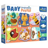 Tref line puzzle baby zivotinje 44003 ( T40034 ) Cene