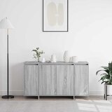  Kreveta Siva Sonoma 135 x 41 x 75 cm Konstruirano drvo | shoptok.hr