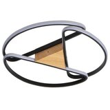 LED prigušiva stropna svetiljka LED/75W/230V 3000-6500K braon/crna + daljinski upravljač | Eponuda.com