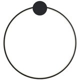 Toolight Zidni svijećnjak LED APP1389-CW BLACK 50cm | shoptok.hr