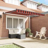  Povlačivi tende Crvena i Crna 350 x 250 x 165 cm | Shoptok.si