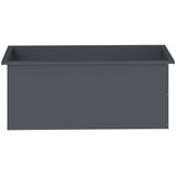  Vrtna posuda za sadnju s LED svjetlom Antracit 40 x 100 x 40 cm | shoptok.hr