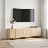  TV stalak 140 x 34,5 x 40 cm Hrast sonoma Konstruirano drvo | shoptok.hr