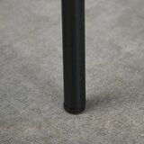  Blagovaonska stolica ukrasna stolica kuhinjska stolica 41 5 cm x 41 5 cm x 46 cm crna | shoptok.hr