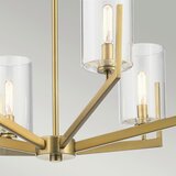 Elstead Lighting Quintiesse QN-NYE6-BNB - Luster na šipci NYE 6xE14/40W/230V zlatna | Eponuda.com