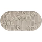 wash+dry PREDPRAŽNIK Sand Twist 70/150 cm potiskano bež | Shoptok.si