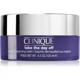 Clinique Take The Day Off™ Charcoal Detoxifying Cleansing Balm čistilni balzam za odstranjevanje ličil z aktivnim ogljem 125 ml