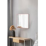 Hanah home ogledalo sa led osvetljenjem square 30x30 cm pink | ePonuda.com