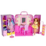  Dressing Room with Light and Mirror. 26 cm Doll. Clothes Set. Accessories | shoptok.hr