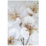Styler Slika z ročno naslikanimi elementi 70x100 cm Petal Glow – | Shoptok.si