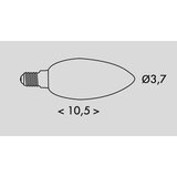  ecolite LED2W-RETRO/C37/E14 - led sijalica retro C37 E14/2W/230V 3000K 320lm | Eponuda.com