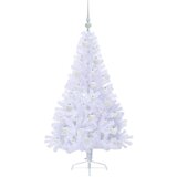  Umjetno božićno drvce s stalakom Bijelo 150 cm PVC i čelik | shoptok.hr