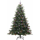  Umjetno božićno drvce Zelena 240 cm PVC i Metal i Plastika | shoptok.hr