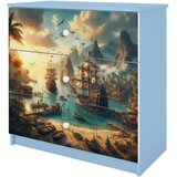  Dječja komoda - BROD - plava | shoptok.hr
