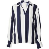 Key Largo Bluza 'REFEREE' mornarska / bela | Shoptok.si