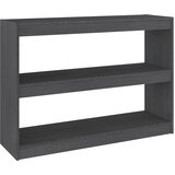 Furnova Knjižna omara za razdelitev prostora siva 100x30x71,5 cm, (21932800) | Shoptok.si