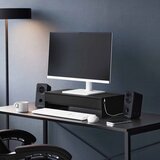 YAMAZAKI Crno metalno postolje za monitor Tower – | shoptok.hr