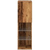 TV ormarići s LED svjetlima 2 kom boja drva 30,5x30x102 cm | Eponuda.ba
