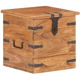 vidaXL Škrinja od masivnog bagremovog drva 40 x 40 x 40 cm | shoptok.hr