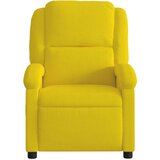  Naslonjač žuti baršunasti | shoptok.hr