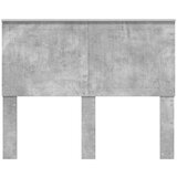  Uzglavlje s uzglavljem Betonski sivi 120 cm Konstruirano drvo | shoptok.hr