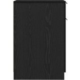  Uredski ormar Crni hrast 33 x 50 x 75 cm Konstruirano drvo | shoptok.hr